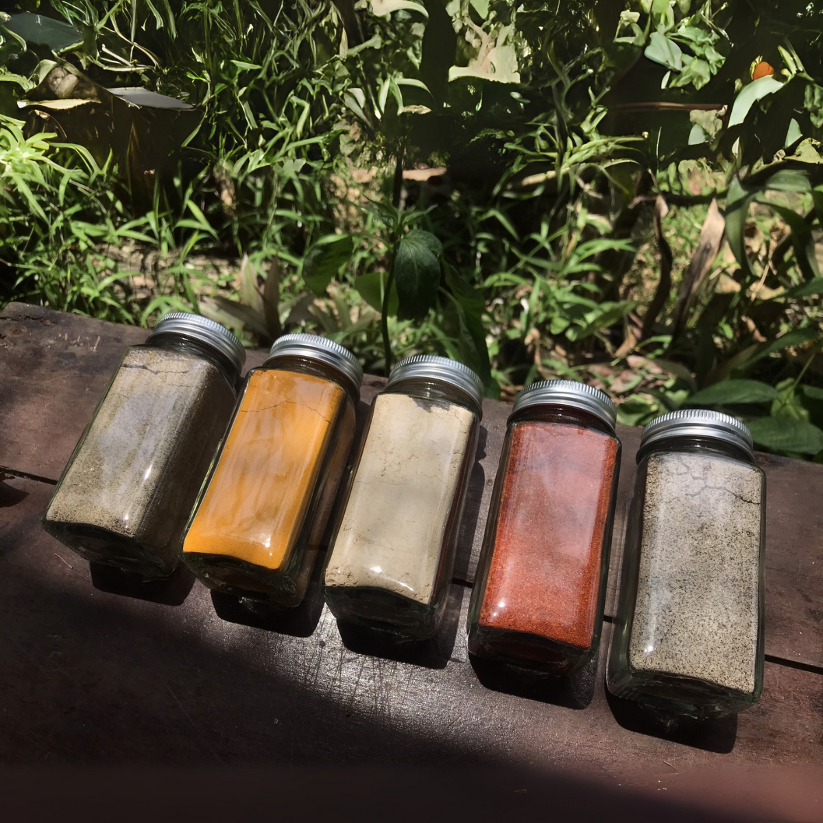 Combo 6 hũ gia vị tự nhiên từ vườn- Tiệm Một Cái Cây